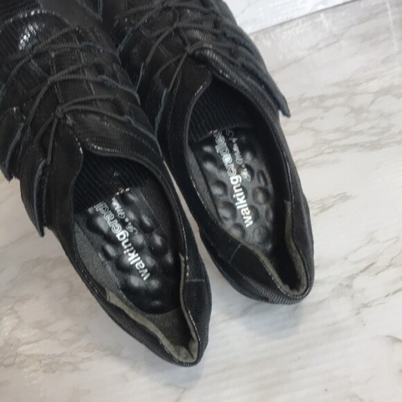 Walking cradles audio leather blank patent lizard print slip on shoes size 8.5 s - Picture 7 of 10